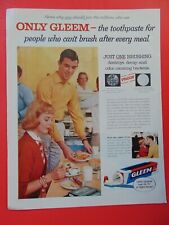 1957 gleem toothpaste for sale  North Adams