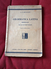 Grammatica latina morfologia usato  Alessandria