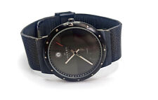 Relógio masculino Skagen Dinamarca 530LTMB pulseira de malha milanesa preto estojo de titânio em excelente estado usado comprar usado  Enviando para Brazil