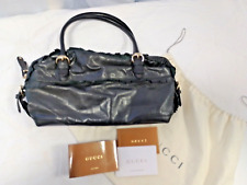 Gucci black leather for sale  SCARBOROUGH