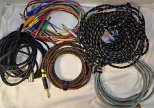 Lot guitar cables for sale  Durham