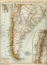 1902 antica mappa usato  Pescara