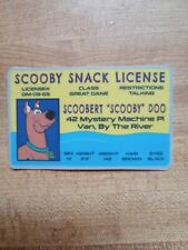 Used, Scooby Doo And Shaggy Novelty Snack Licenses Trading Cards  for sale  Shipping to South Africa