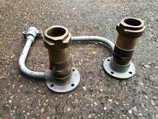 Pair brass fire for sale  LINCOLN