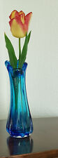 Vase blaues farbloses gebraucht kaufen  Hamburg