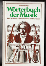 Gerigk wörterbuch musik gebraucht kaufen  Waldkirchen
