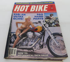 Motocicleta Harley Davidson Hot Bike The Magazine For American Riders OCT 1988 segunda mano  Embacar hacia Mexico