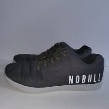 Tenis Nobull Top Bajo Para Hombre Talla 12 Grises Zapatos de Entrenador Súper Tela segunda mano  Embacar hacia Argentina