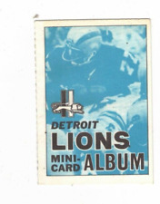 Detroit lions 1969 for sale  Brecksville