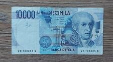 Banconota 10.000 diecimila usato  Roma