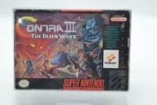 Jeu Game Contra 3 III The Alien War Super Nintendo SNES en boite box US NTSC comprar usado  Enviando para Brazil