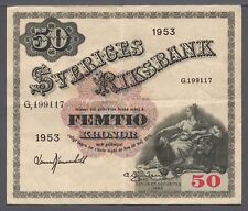 Sweden 1953 kronor for sale  Shipping to Ireland
