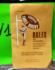 Subbuteo istruzioni rugby usato  Italia
