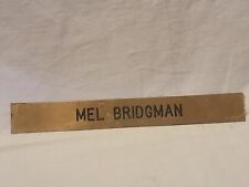 Nhl mel bridgman for sale  Southfields