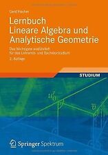 Lernbuch lineare algebra gebraucht kaufen  Berlin