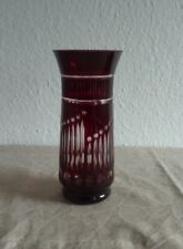 Vase glass overlay for sale  Shipping to Ireland