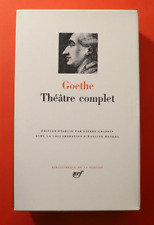 Pléiade théâtre complet d'occasion  Mende