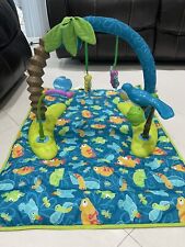 Evenflo Exersaucer Triple Fun Active Center Amazon Life Infant Play Mat And Gym, used for sale  Shipping to South Africa