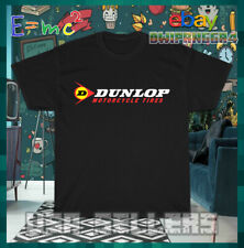 Nova Camiseta Logotipo Pneus de Motocicleta Dunlop Camiseta Logotipo Americano comprar usado  Enviando para Brazil