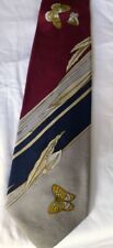 Cravate vintage soie d'occasion  Charenton-le-Pont