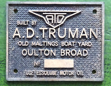Small sign .d.truman for sale  UK