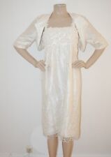 Kirsten Krog Diseño Vestido de Novia Registro Civil Con Bolero Seda comprar usado  Enviando para Brazil