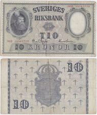 Svezia kronor 1952 usato  Italia