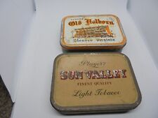 Vintage tobacco tins for sale  DERBY