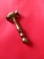 Brass gavel small for sale  LIVERPOOL