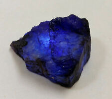 87 Cts Natural Blue Beryl Maxixe Crystal Raw Rough Rough Loose Gemstone , used for sale  Shipping to South Africa