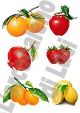 Adesivi cucina frutta usato  Italia