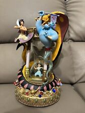 Disney snowglobe aladdin usato  Roma