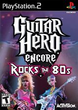 Guitar Hero Encore Rocks The 80's PS2 Playstation Game, usado comprar usado  Enviando para Brazil