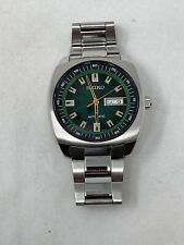 SEIKO RECRAFT SNK97 RELÓGIO AUTOMÁTICO MASCULINO MOSTRADOR VERDE DIA/DATA ESQUELETO DE VOLTA comprar usado  Enviando para Brazil