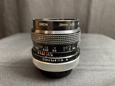 kiron 28mm f2 fd mount lens for sale  SHEFFIELD