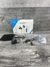 Auriculares inalámbricos Anker Bluetooth SoundBuds negros delgados segunda mano  Embacar hacia Mexico