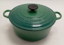le creuset green for sale  RUGBY