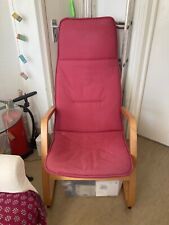 Ikea armchair red for sale  LONDON