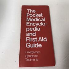 Cubierta de vinilo rojo The Pocket Medical Encyclopedia 1979 de colección, usado segunda mano  Embacar hacia Argentina