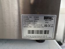 Buffalo Cast Iron Countertop Griddle - DC900 for sale  BILSTON