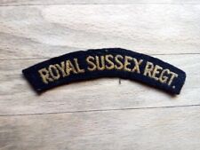 Royal sussex regiment for sale  LONDON
