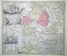 Kupferstich landkarte sachsen gebraucht kaufen  Bremen