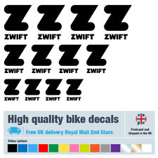 Zwift bike fork decals labels  (27 pack) - 20 colours for sale  Shipping to South Africa