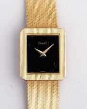 Vintage Piaget Relógio Feminino 18k com Mostrador Ônix e Pulseira 18k Anexada! Linda, usado comprar usado  Enviando para Brazil