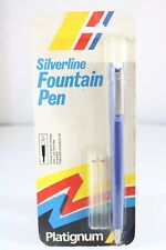 platignum silverline fountain pen for sale  BRISTOL