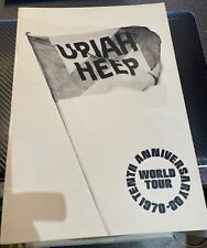 Uriah heep tour for sale  SUTTON COLDFIELD