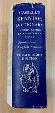 Cassells Spanish Dictionary Incorporating Latin American Usage 1959 segunda mano  Embacar hacia Argentina