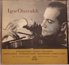Concierto para violín Igor Oistrakh Tchaikovsky Saint-Saens introducción 35517 vinilo segunda mano  Embacar hacia Argentina