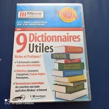 Logiciel dictionnaires utiles d'occasion  Orleans-