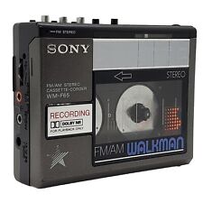 Grabadora de casete Sony Walkman WM-F65 con AM/FM - para piezas/reparación segunda mano  Embacar hacia Mexico